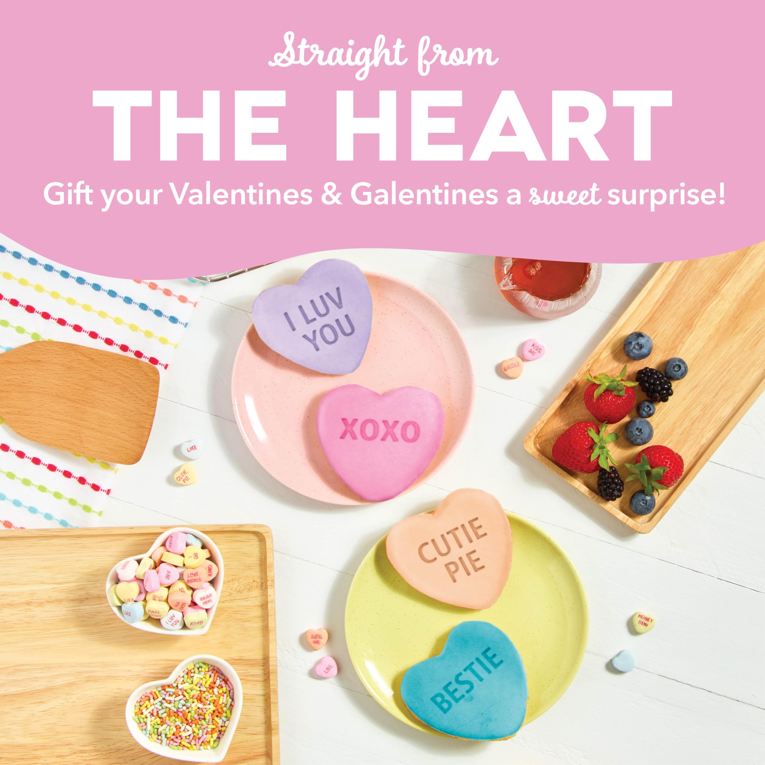 Dash X Sweethearts Mini Waffle Maker - 4    Waffle, Heart Shaped Waffle, Nonstick Waffle Iron With Quick Heat-Up, Perfect Mini W